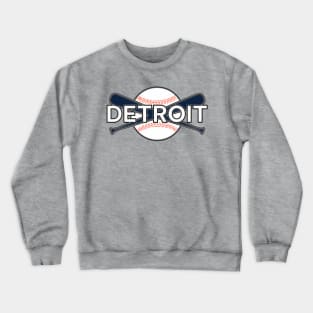 Detroit Baseball Crewneck Sweatshirt